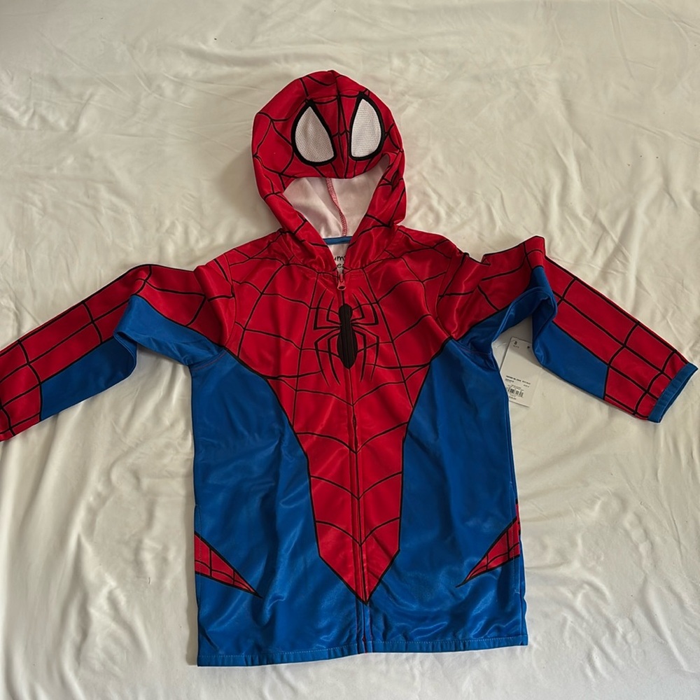 Jumping Beans Superhero Jacket Red and Blue